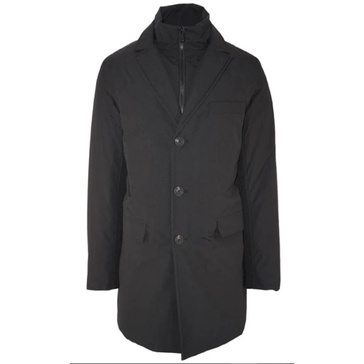 Black Helmut Padded Jacket