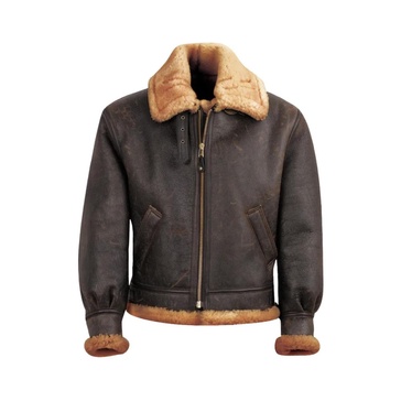 Iconic B-3 Sheepskin Bomber Jacket