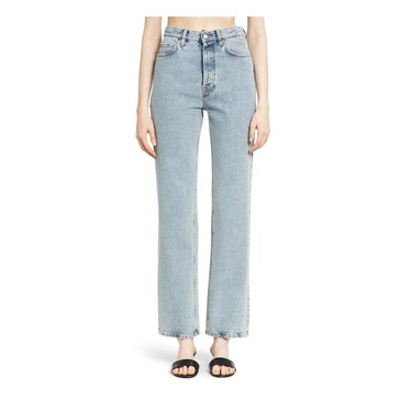 Bluewashed Denim Full Length Jeans