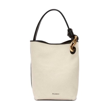 Canvas Bucket Bag Beige