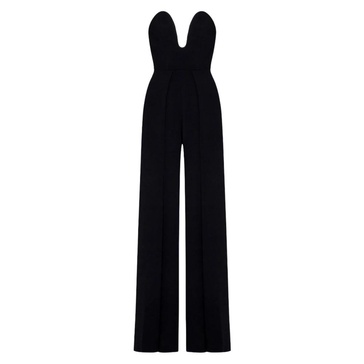 Elegant U-neck Jumpsuit