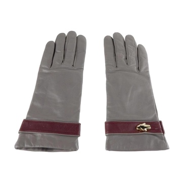 Gray Lambskin Lady Glove