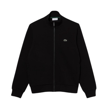 Embroidered logo zip sweatshirt - Black