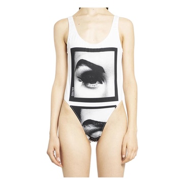 Printed Eyes Swimsuit