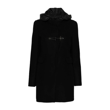 Quilted Wool Coat