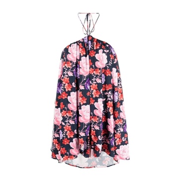 Short Floral Halterneck Dress