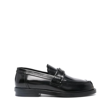 Black Chelsea Flat Shoes