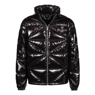 Hexagon Quilted Down Jacket