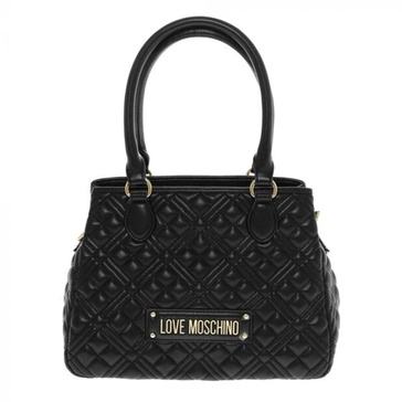 Quilted Handbag in Black