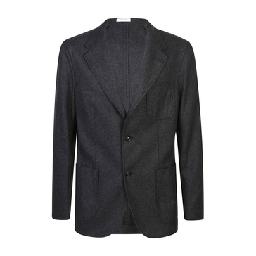 Black Wool Jacket for Men