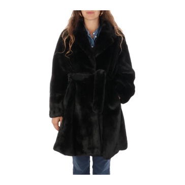 Long Faux Fur Jacket