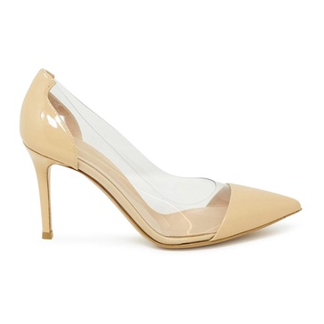 Nude Patent Leather Pumps FW23