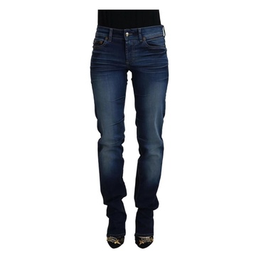 Blue Low Waist Denim Jeans