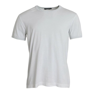 Luxury White Cotton T-shirt