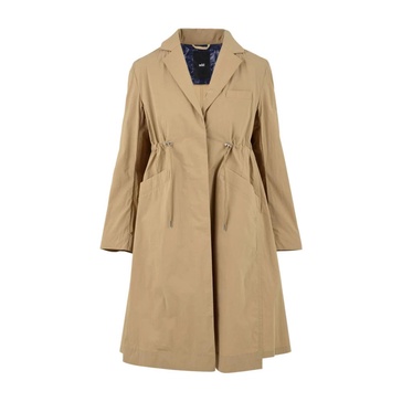 Front Button Closure Coat