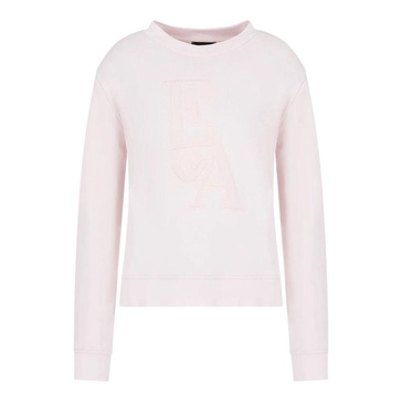 Cotton Logo Embroidered Sweater