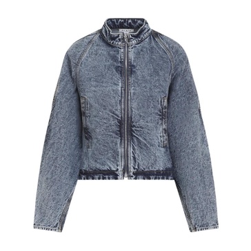 Blue Denim Jacket Women's Fashion