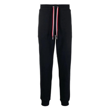 TRICOLOUR ACCENT COTTON TRACK PANTS