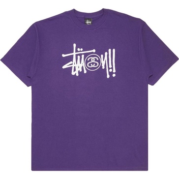 Basic Logo Purple Tee