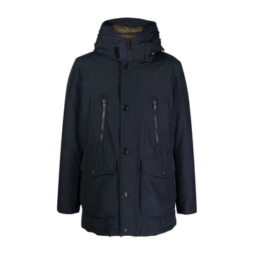 Midnight Blue Padded Coat