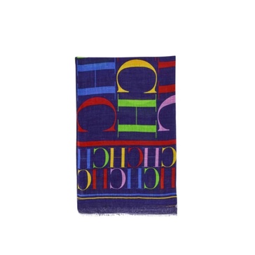 Multicolor Initials Modal Cashmere Scarf