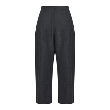 Dark Grey Wool Trousers