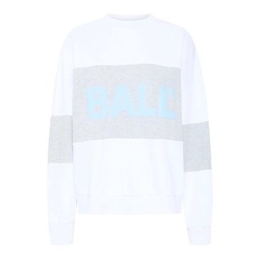 Logo Crew Neck Sweatshirt White