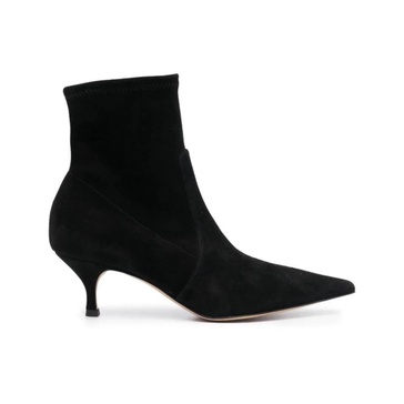 Suede ankle boots