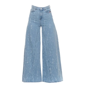 Wide Leg Denim Jeans