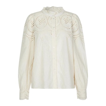 Elegant Feminine Blouse with Embroidery