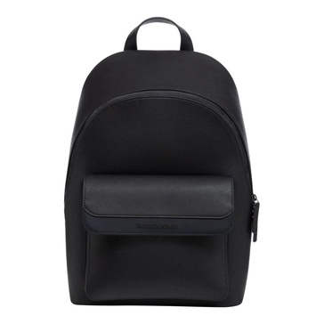 Stylish Plain Backpack with Logo