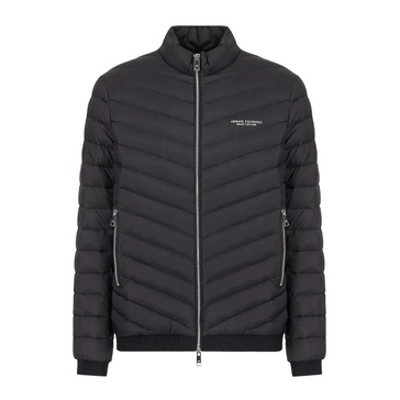 Mens Jacket Black/Grey 0217