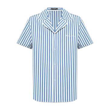 Balmain Short-Sleeved Striped Pyjama Shirt