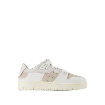 ACNE STUDIOS Contemporary White Leather Low-Top Sneakers