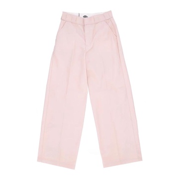 Structured Fabric Long Pants Peach Whip