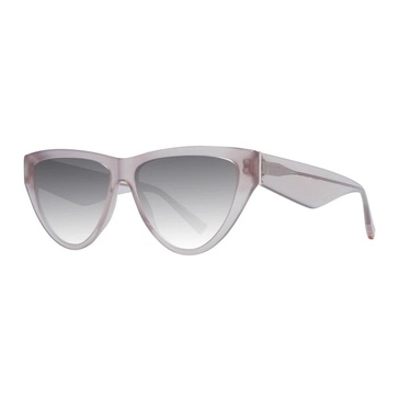 Rose Cat Eye Sunglasses with Brown Gradient Lenses