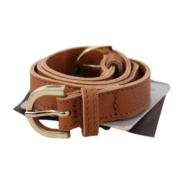 Leather Double Buckle Waist Belt