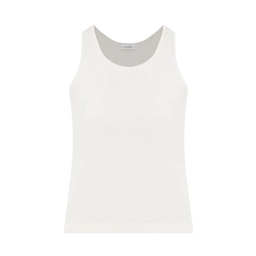 White Tank Top Elegant Style