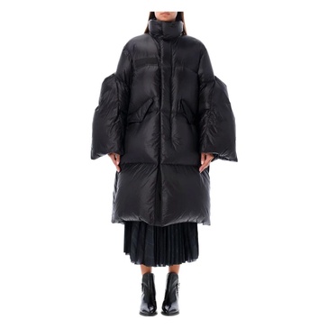 Black Padded Down Coat Outerwear