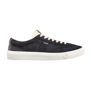 Dior B101 Deep Blue Suede Sneakers