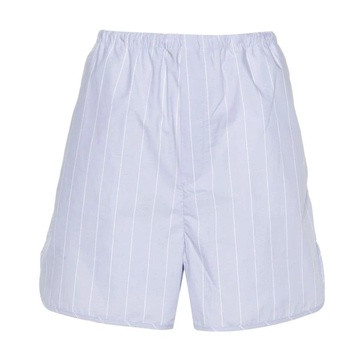 Clear Blue Cotton Shorts