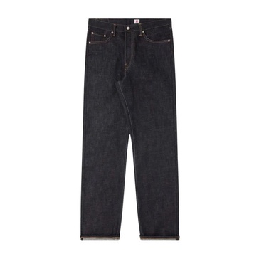 Dark Indigo Loose Straight Selvage Jeans