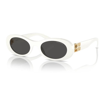 White/Dark Grey Sunglasses SMU 06ZS