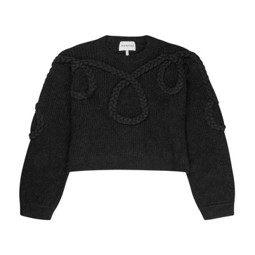 Elegant Western-Inspired Knit Sweater