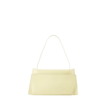 Long Papillon Hobo Bag - Elleme - Vanilla - Leather