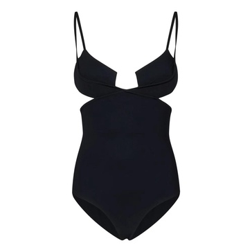 Black One-Piece Swimwear AW24