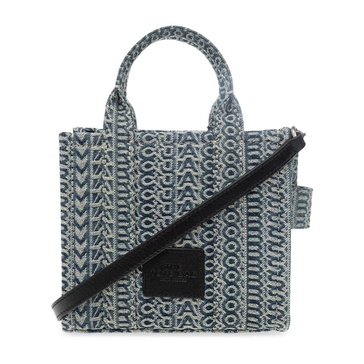 Blue Denim Micro Tote Shoulder Bag