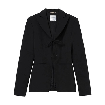 Black Single-Breasted Jacket