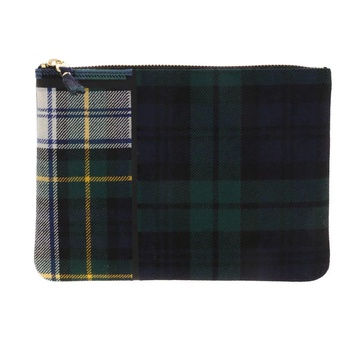 Tartan Patchwork Pouch GM