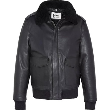 A-2 Flight Jacket with Removable Sheepskin Collar